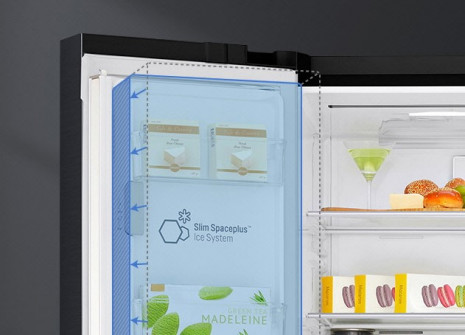 Slim Indoor Icemaker vytváří prostor